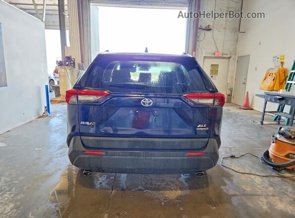 JTMR6RFV2MD013148 2021 TOYOTA RAV4 Blue Front interior view