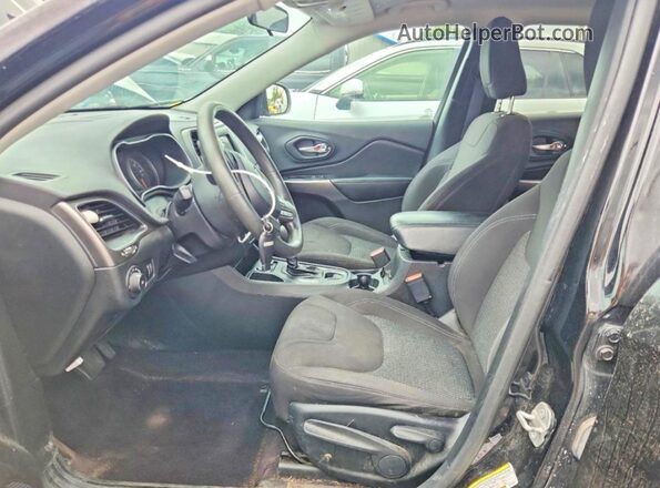 1C4PJLCB2KD148091 2019 JEEP CHEROKEE Black Vista del salpicadero