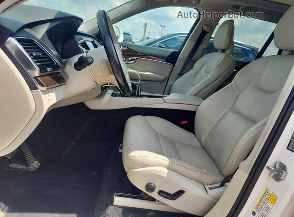 YV4A22PK6G1041297 2016 VOLVO XC90 White Вид панелі приладів