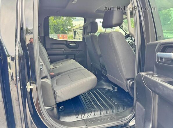 1GTP9AEH3MZ167379 2021 GMC SIERRA Черный Вид задних сидений