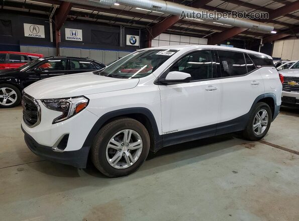 3GKALMEV3LL195191 2020 GMC TERRAIN White Հետևի ձախ