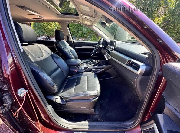 5XYP6DHC4LG055973 2020 KIA TELLURIDE Бордовый Вид сзади