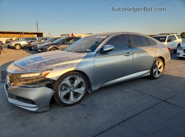 1HGCV2F9XKA006029 2019 HONDA ACCORD Silver უკანა მარცხენა