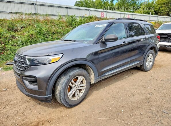 1FMSK8DH6LGB20538 2020 FORD EXPLORER Gray Задня ліва чверть