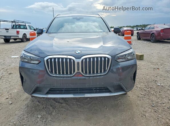 5UX43DP03P9P37798 2023 BMW X3 Charcoal Widok z tyłu