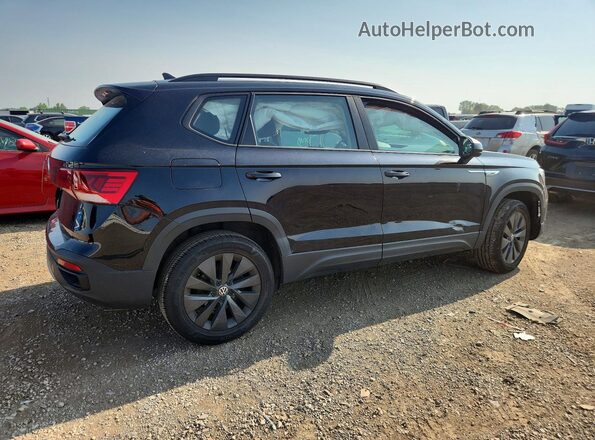 3VVAX7B29NM081996 2022 VOLKSWAGEN TAOS Черный Передняя правая четверть