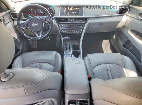 5XXGU4L31GG095287 2016 KIA OPTIMA Blue Vista del cuadro de instrumentos