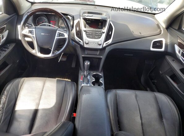 2GKFLVEK7H6293881 2017 GMC TERRAIN Черный Вид щитка приборов