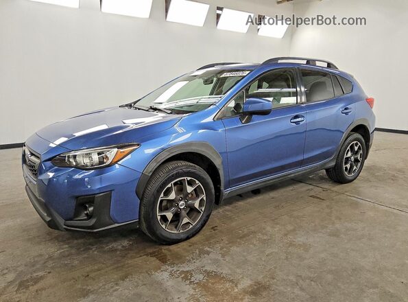 JF2GTADC4J8214591 2018 SUBARU CROSSTREK Blue Rear left