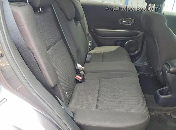 3CZRU5H5XGM719153 2016 HONDA HR-V Gray Vista interior trasera