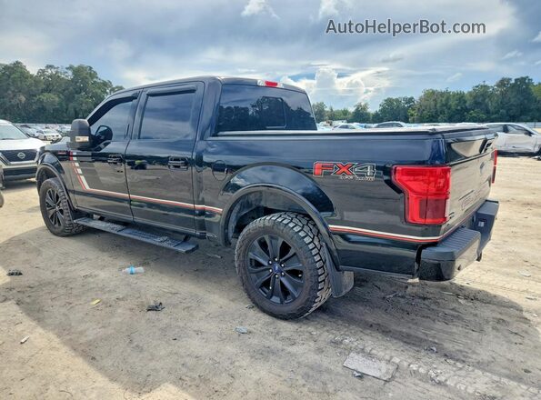 1FTEW1E53KFB97700 2019 FORD F150 Black Rear right