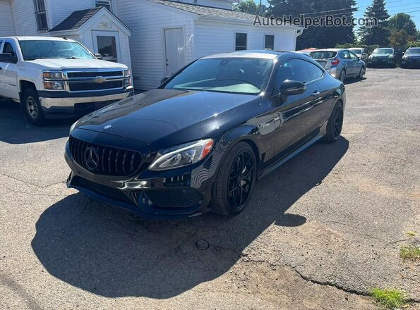 WDDWJ6EB4HF467764 2017 MERCEDES-BENZ C-CLASS Черный Задняя левая четверть