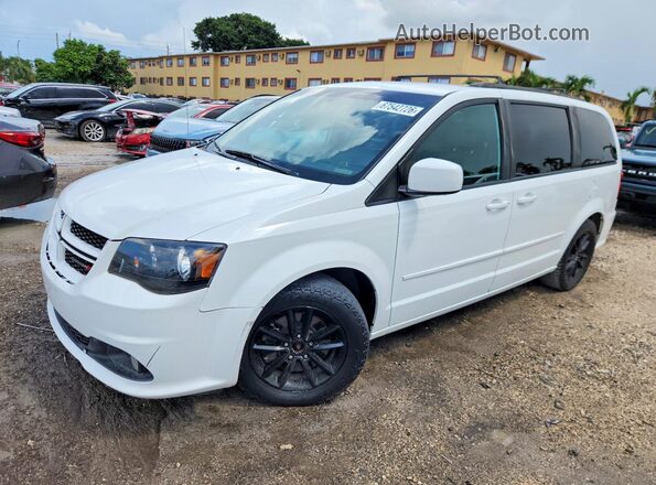 2C4RDGEG0GR250056 2016 DODGE GRAND White Tył lewy