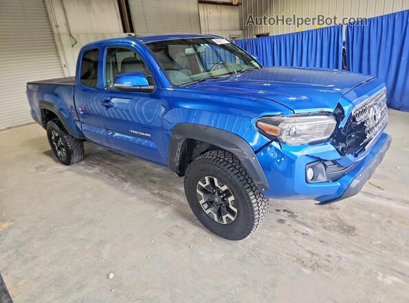 5TFSZ5AN8HX099448 2017 TOYOTA TACOMA Blue Դիմացի տեսք