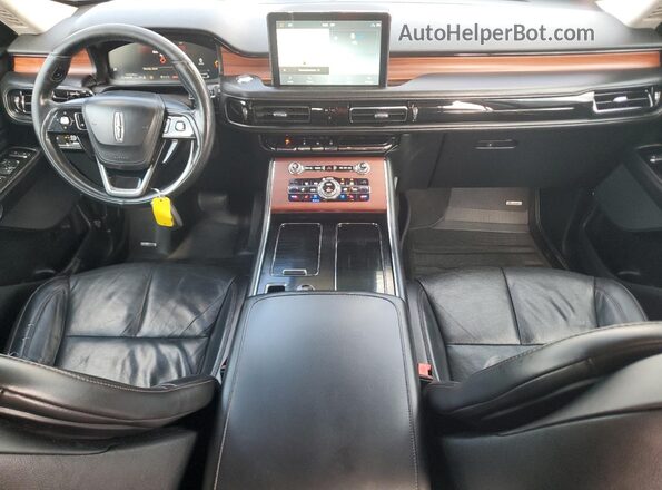 5LM5J7XC1LGL13123 2020 LINCOLN AVIATOR Black Вид щитка приладів