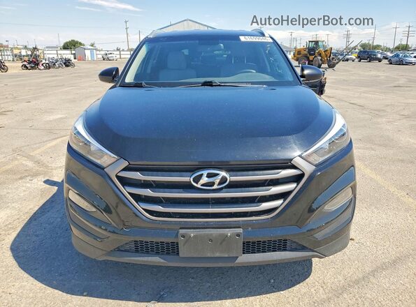 KM8J3CA45GU035632 2016 HYUNDAI TUCSON Black Rear view
