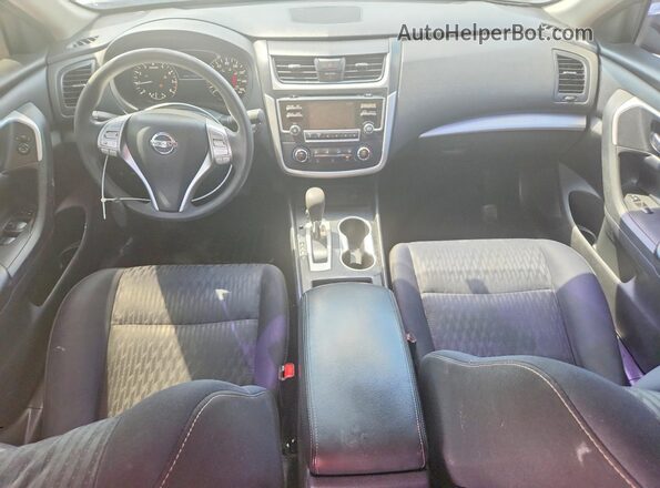 1N4AL3AP2HN354082 2017 NISSAN ALTIMA Black Вид щитка приладів
