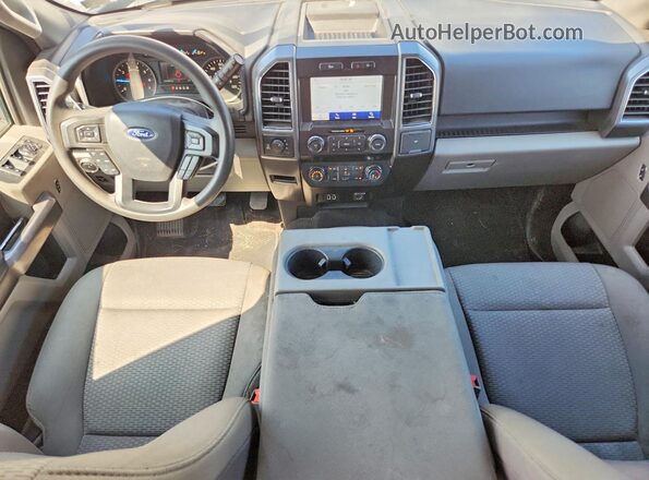 1FTFW1E5XLKE44823 2020 FORD F150 White Սարքավորումների վահանակի տեսք
