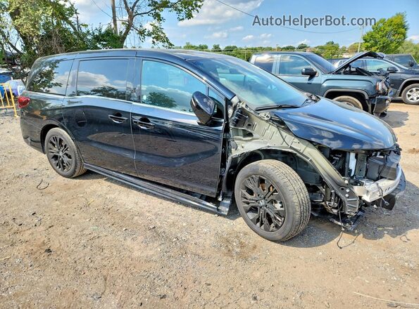 5FNRL6H75SB059715 2025 HONDA ODYSSEY Black Widok z przodu