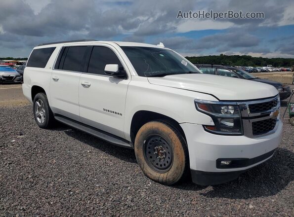 1GNSKHKCXGR371852 2016 CHEVROLET SUBURBAN White Вид спереду