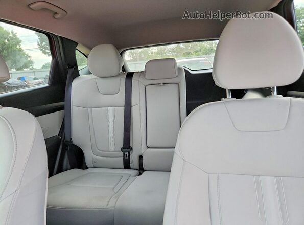5NMJB3DE7SH548828 2025 HYUNDAI TUCSON Red Rear interior view