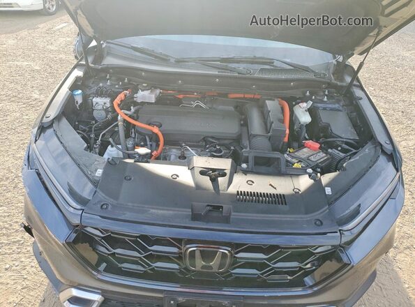 2HKRS6H91RH216575 2024 HONDA CR-V Charcoal ძრავის განყოფილების ხედი