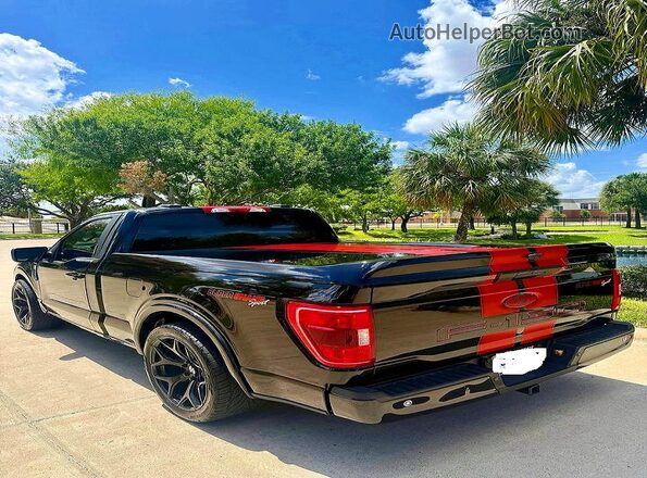 1FTMF1E50NKE08567 2022 FORD F150 Black წინა მარჯვენა