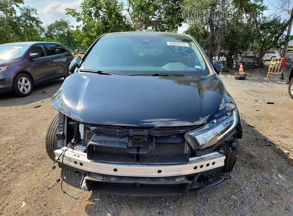 5FNRL6H75SB059715 2025 HONDA ODYSSEY Black Widok z tyłu