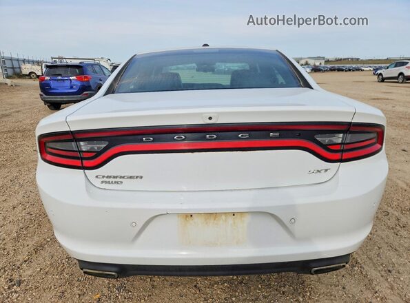 2C3CDXJG4GH319546 2016 DODGE CHARGER White Widok wnętrza z przodu