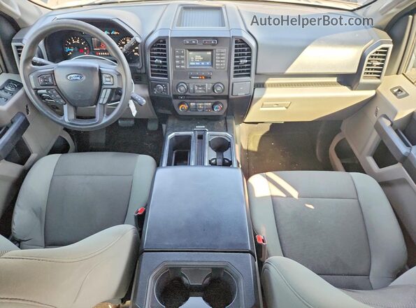 1FTEW1EP8GKD95611 2016 FORD F150 Черный Вид щитка приборов