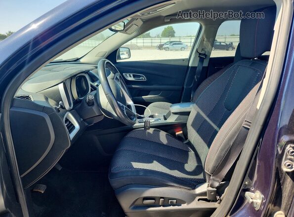 2GNALCEK2H1606057 2017 CHEVROLET EQUINOX Синий Вид панели приборов