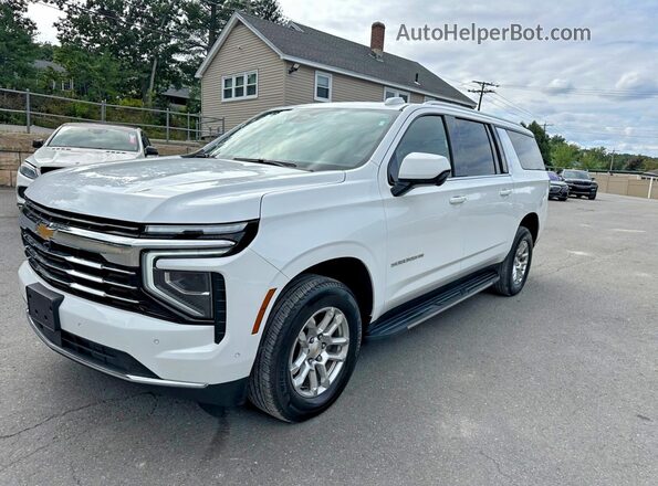 1GNS6CRDXSR290820 2025 CHEVROLET SUBURBAN Белый Задняя левая четверть