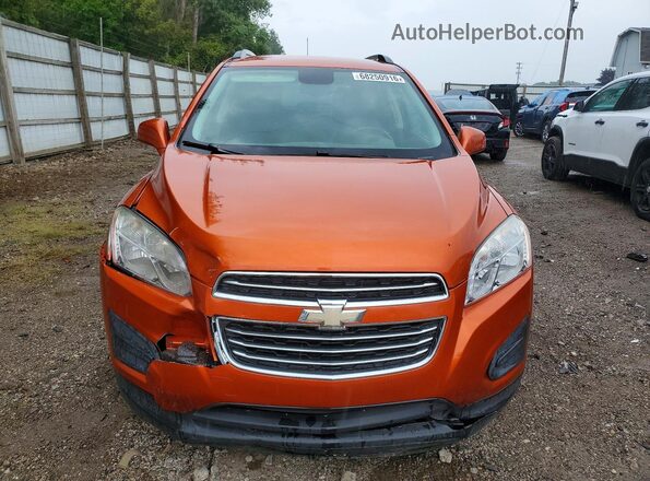 KL7CJPSB5GB567981 2016 CHEVROLET TRAX Orange Հետևի տեսք