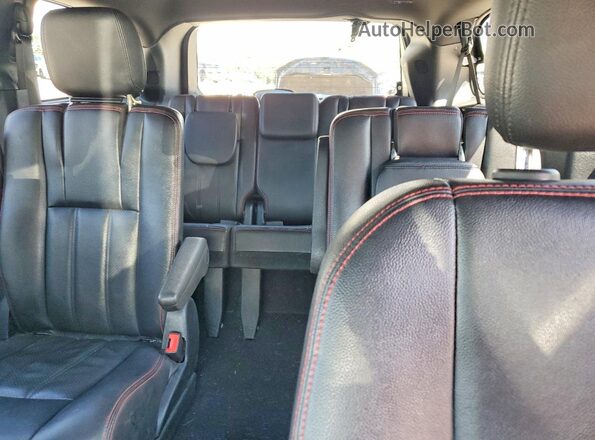 2C4RDGEG1JR297054 2018 DODGE GRAND Серый Вид задней части салона