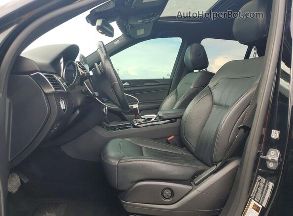 4JGDA5JB1JB173314 2018 MERCEDES-BENZ GLE Черный Вид панели приборов