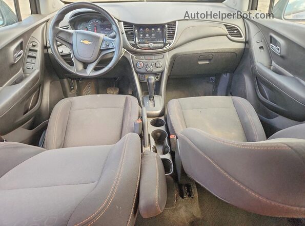 3GNCJNSB3JL330989 2018 CHEVROLET TRAX Black Instrument cluster view