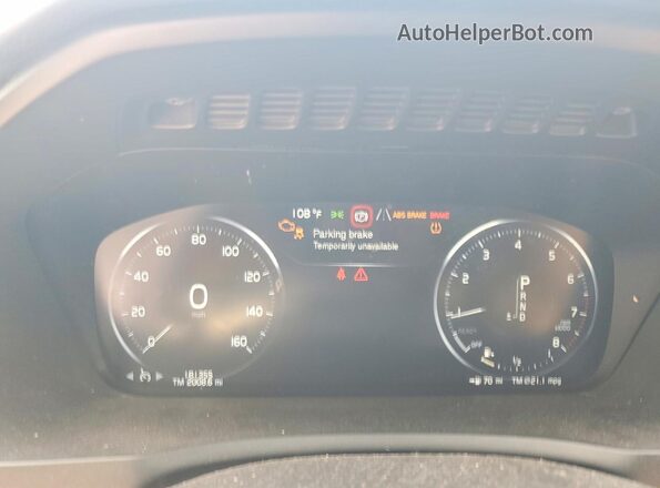 YV4A22PK2G1017062 2016 VOLVO XC90 Blue Vista de los asientos traseros