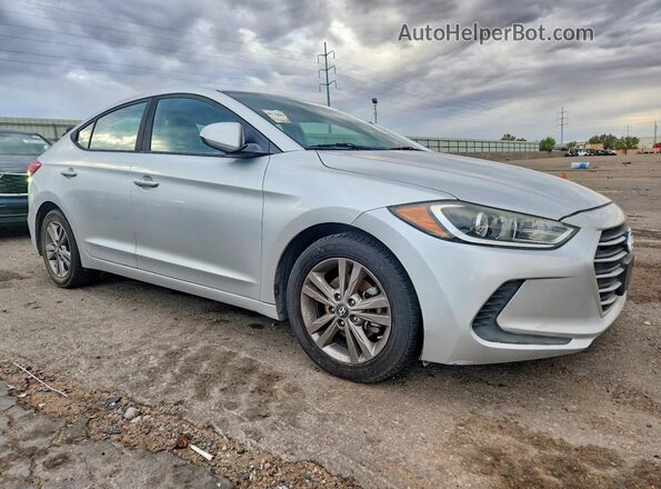 5NPD84LF5HH154106 2017 HYUNDAI ELANTRA Silver Դիմացի տեսք