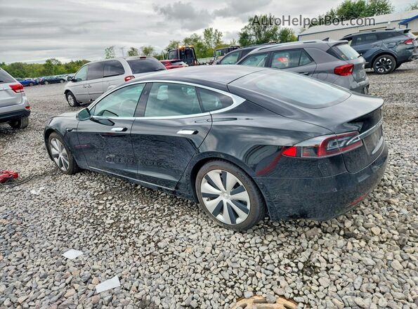 5YJSA1E25MF423668 2021 TESLA MODEL Black უკანა მარჯვენა