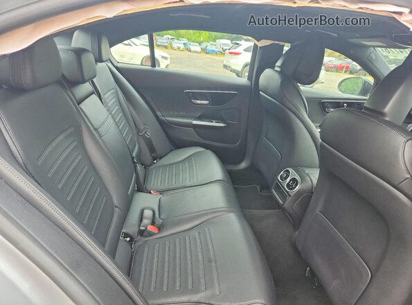 W1KAF4GBXPR107764 2023 MERCEDES-BENZ C Silver Rear interior view