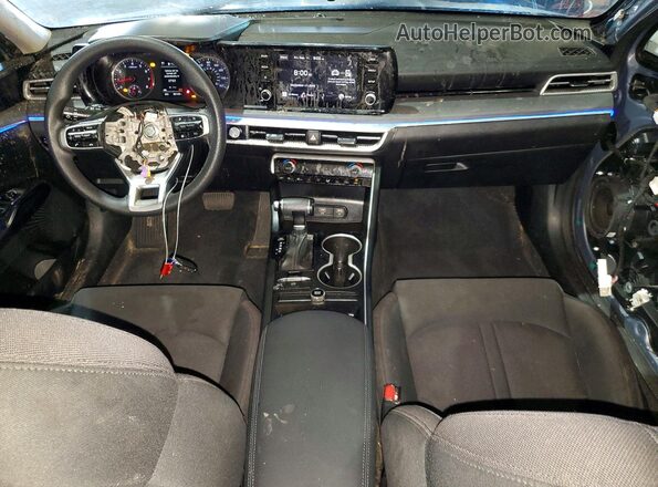 5XXG14J23NG149365 2022 KIA K5 Blue Widok zestawu wskaźników