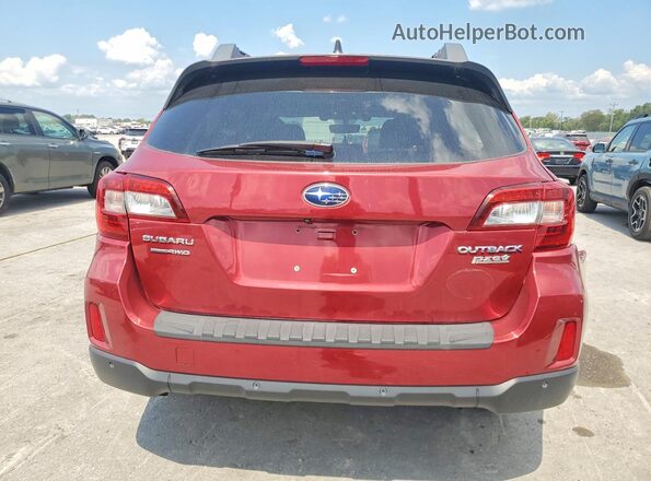 4S4BSANC1H3331848 2017 SUBARU OUTBACK Maroon Widok wnętrza z przodu