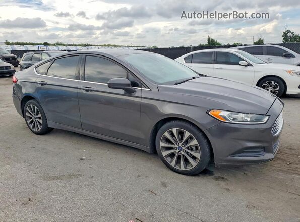 3FA6P0T97KR239778 2019 FORD FUSION Gray წინა ხედი