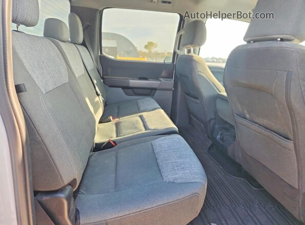 1FTFW1E81PKD46215 2023 FORD F150 White Rear interior view