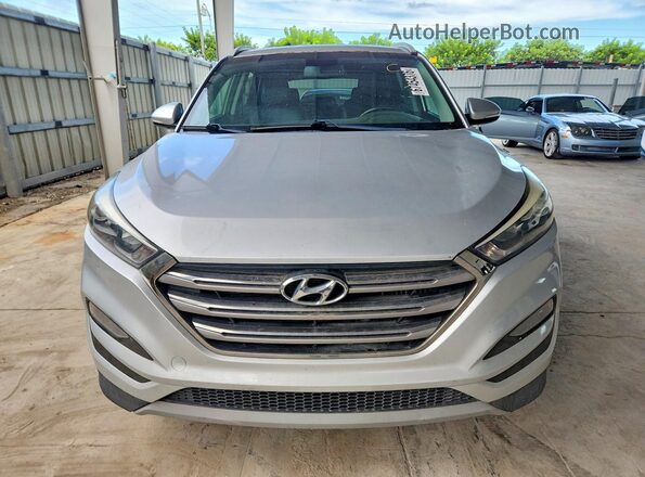KM8J33A20JU737671 2018 HYUNDAI TUCSON Silver უკანა ხედი