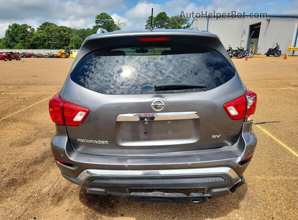 5N1DR2MN1JC623437 2018 NISSAN PATHFINDER Gray Front interior view