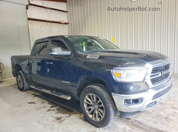 1C6SRFMTXKN644026 2019 RAM 1500 Black Front view
