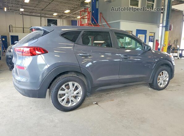 KM8J23A47KU957394 2019 HYUNDAI TUCSON Gray Delantero derecho