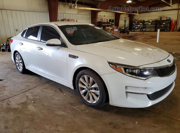 5XXGT4L30GG003458 2016 KIA OPTIMA White Դիմացի տեսք