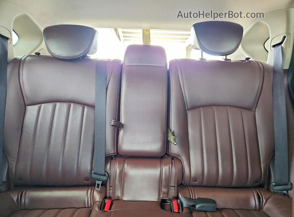 JN1BJ0RP3HM380609 2017 INFINITI QX50 White უკანა სალონის ხედი